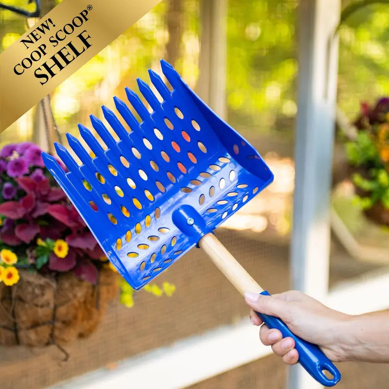 2-in-1 Chicken Poop Scoop & Rake