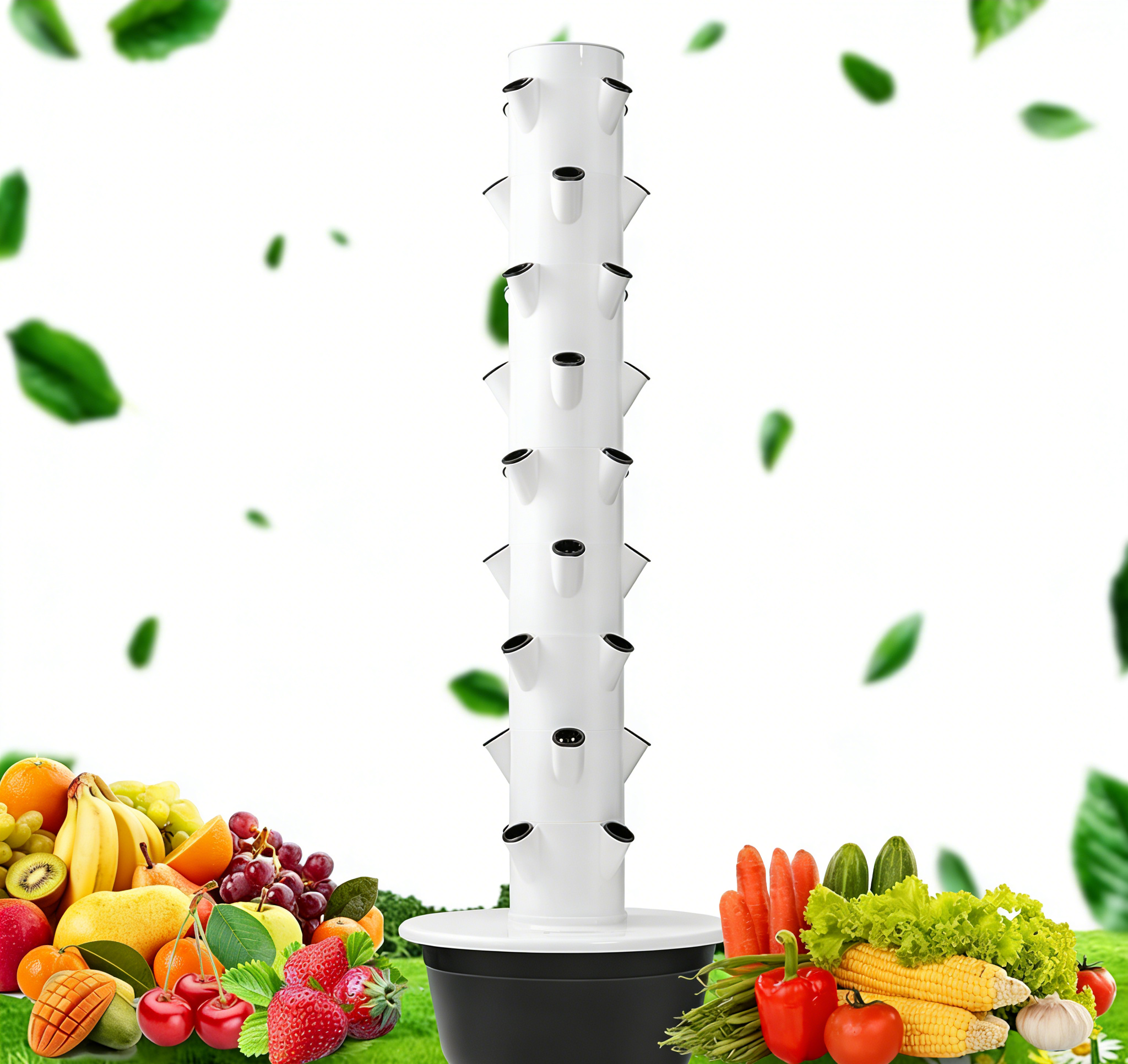 Vertical Hydroponic Grow Tower