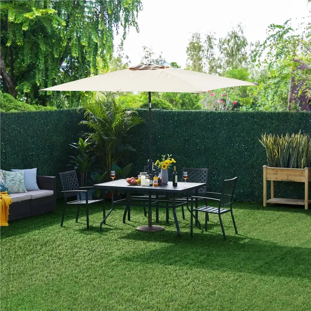 12"x12" Self-Draining Artificial Grass Tiles 6 Pack